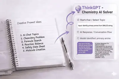 student viewing step by step chemistry explanation online