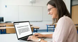 AI teaching content generator