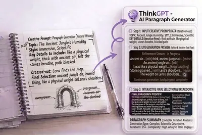 generate paragraphs online with AI