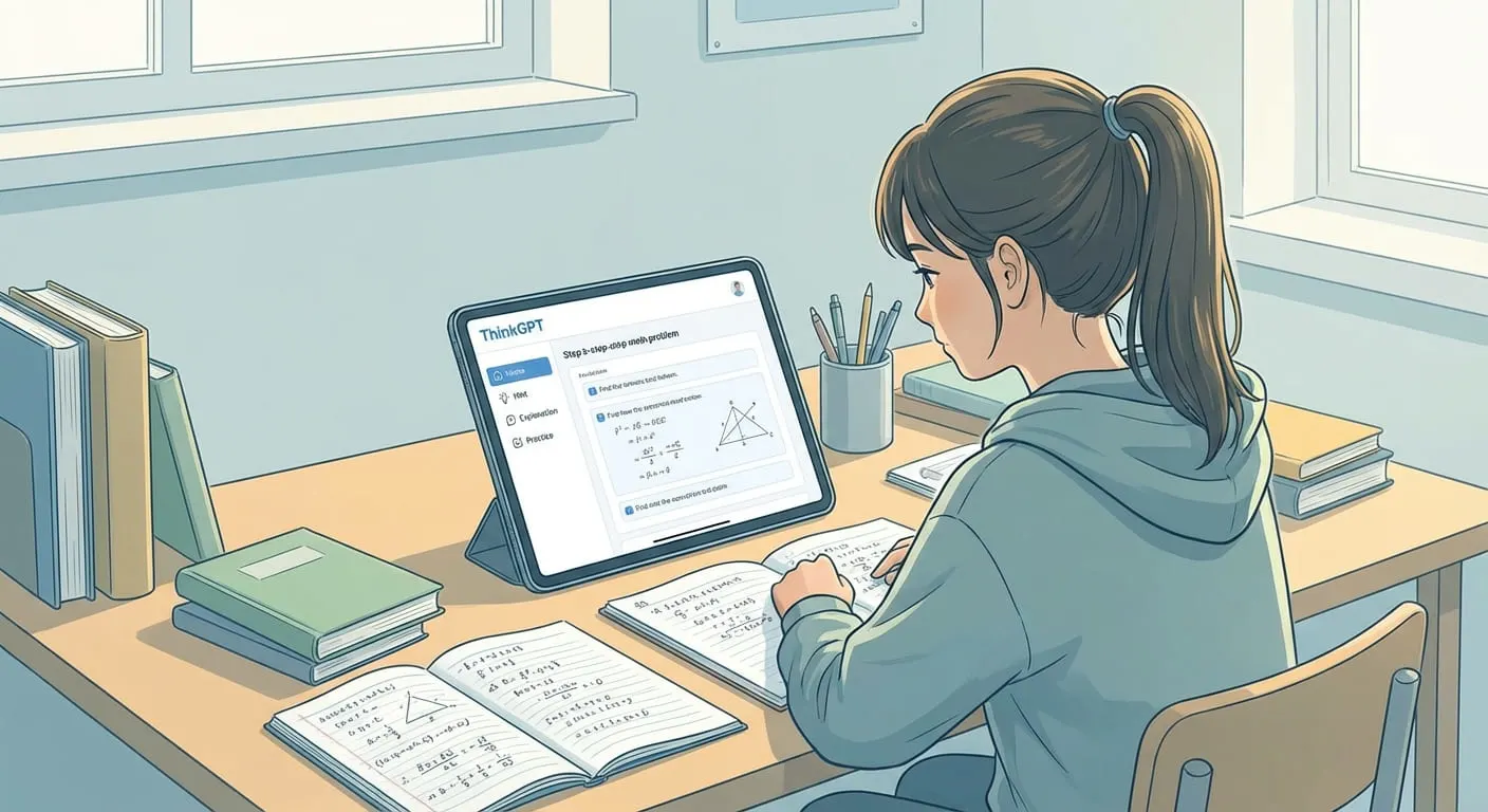 AI Homework Helper for high school students solving daily assignments